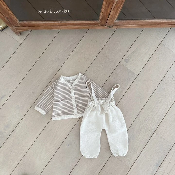 Mimi Market - Korean Baby Fashion - #babyfashion - Lanvin Suspenders Pants - 9