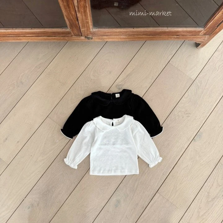 Mimi Market - Korean Baby Fashion - #babyfashion - Dia Collar Tee - 6