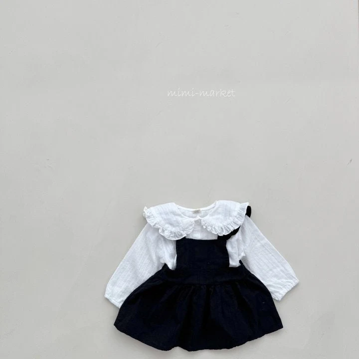 Mimi Market - Korean Baby Fashion - #babyfashion - Frill Suspender Dress - 2