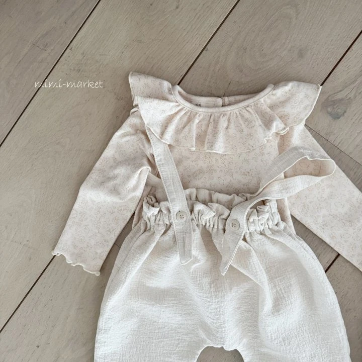 Mimi Market - Korean Baby Fashion - #babyfever - Bailey Frill Tee - 6