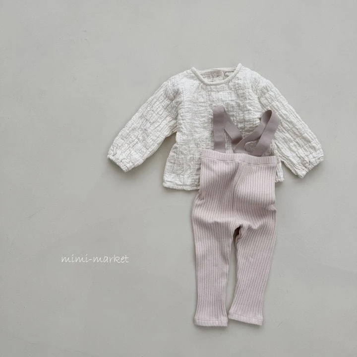 Mimi Market - Korean Baby Fashion - #babygirlfashion - Melody Suspenders Pants - 4