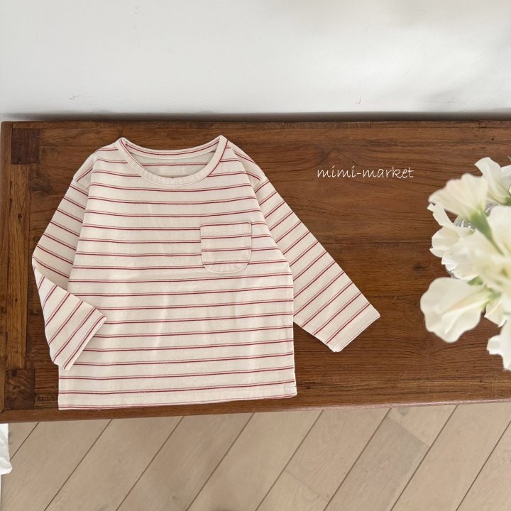 Mimi Market - Korean Baby Fashion - #babylifestyle - ST Pocket Tee - 6