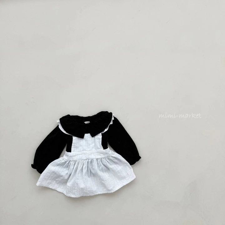 Mimi Market - Korean Baby Fashion - #babylifestyle - Frill Suspender Dress - 5