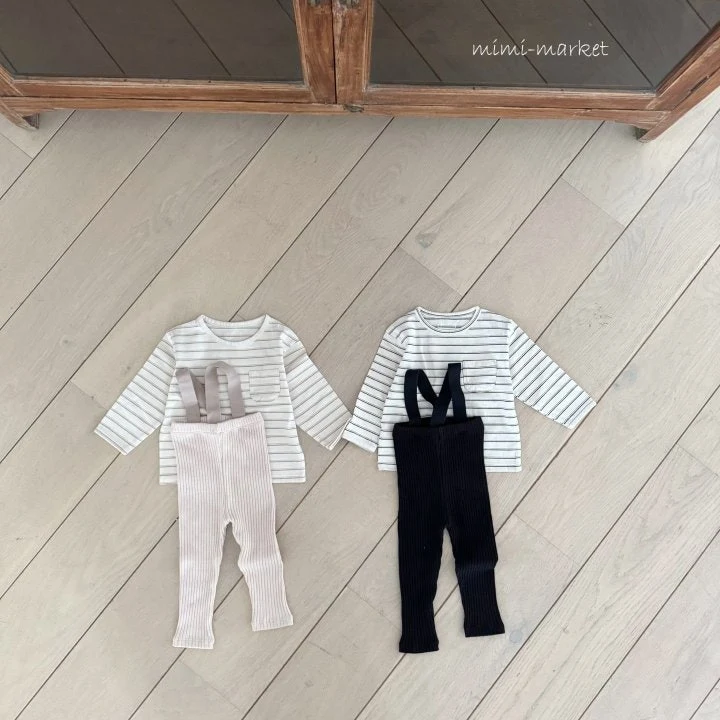 Mimi Market - Korean Baby Fashion - #babyootd - Melody Suspenders Pants - 6