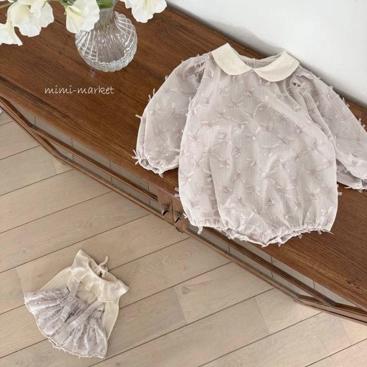 Mimi Market - Korean Baby Fashion - #babyootd - Ribbon Suit - 3