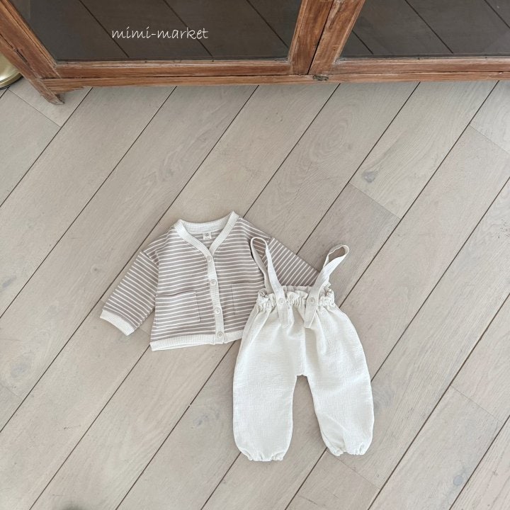 Mimi Market - Korean Baby Fashion - #babyootd - Raw Cardigan - 2