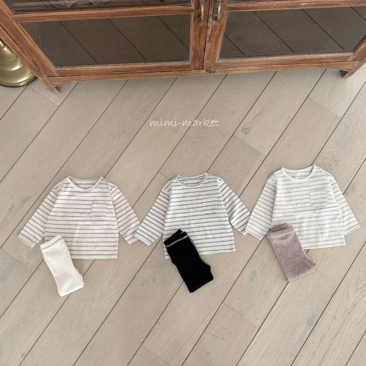 Mimi Market - Korean Baby Fashion - #babyootd - ST Pocket Tee - 8