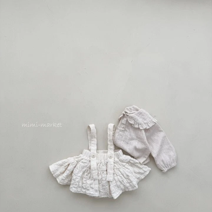 Mimi Market - Korean Baby Fashion - #babyoutfit - Wrinkle Cancan Skirt - 5