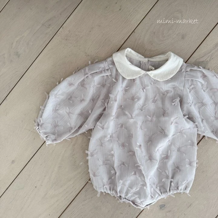 Mimi Market - Korean Baby Fashion - #babyootd - Ribbon Suit - 4