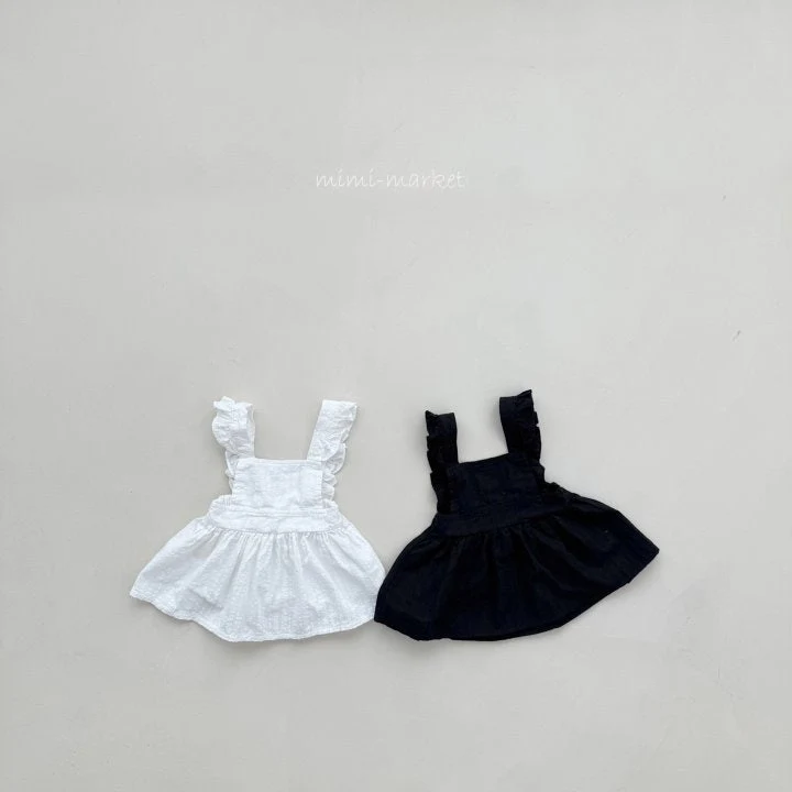 Mimi Market - Korean Baby Fashion - #babywear - Frill Suspender Dress - 10