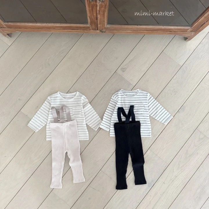 Mimi Market - Korean Baby Fashion - #onlinebabyboutique - Melody Suspenders Pants - 10