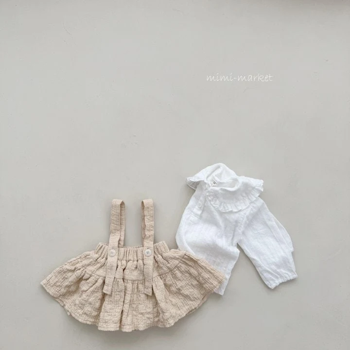 Mimi Market - Korean Baby Fashion - #onlinebabyshop - Wrinkle Cancan Skirt - 9