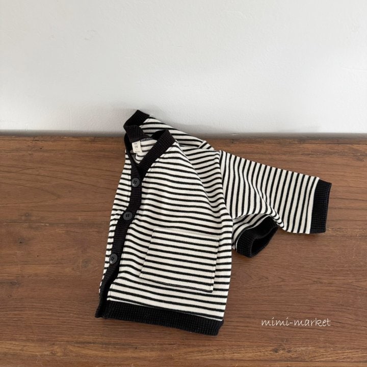 Mimi Market - Korean Baby Fashion - #onlinebabyshop - Raw Cardigan - 7