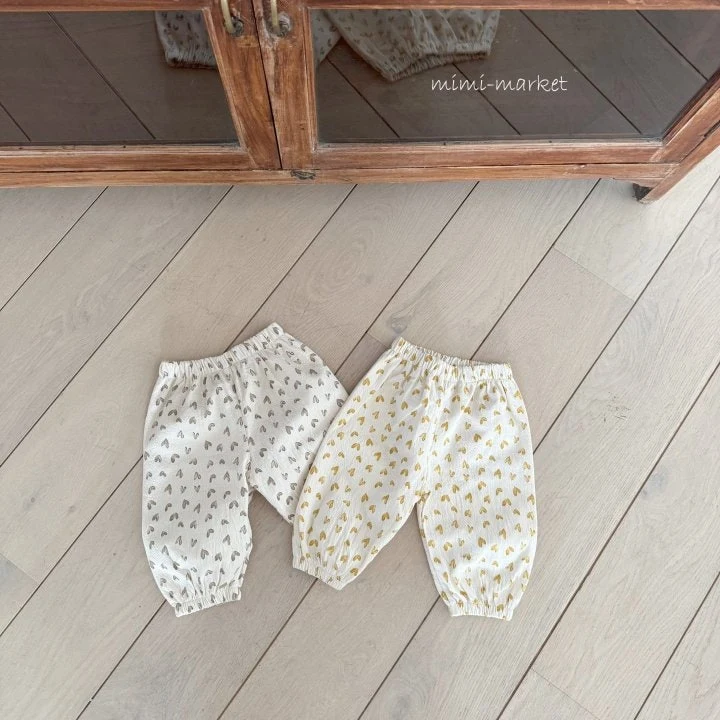 Mimi Market - Korean Baby Fashion - #onlinebabyshop - Heart Pants - 11