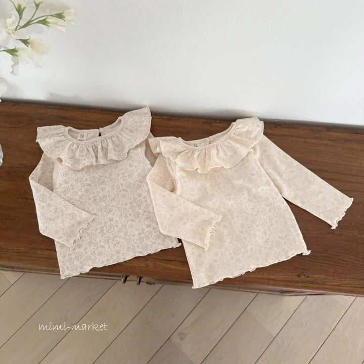 Mimi Market - Korean Baby Fashion - #smilingbaby - Bailey Frill Tee