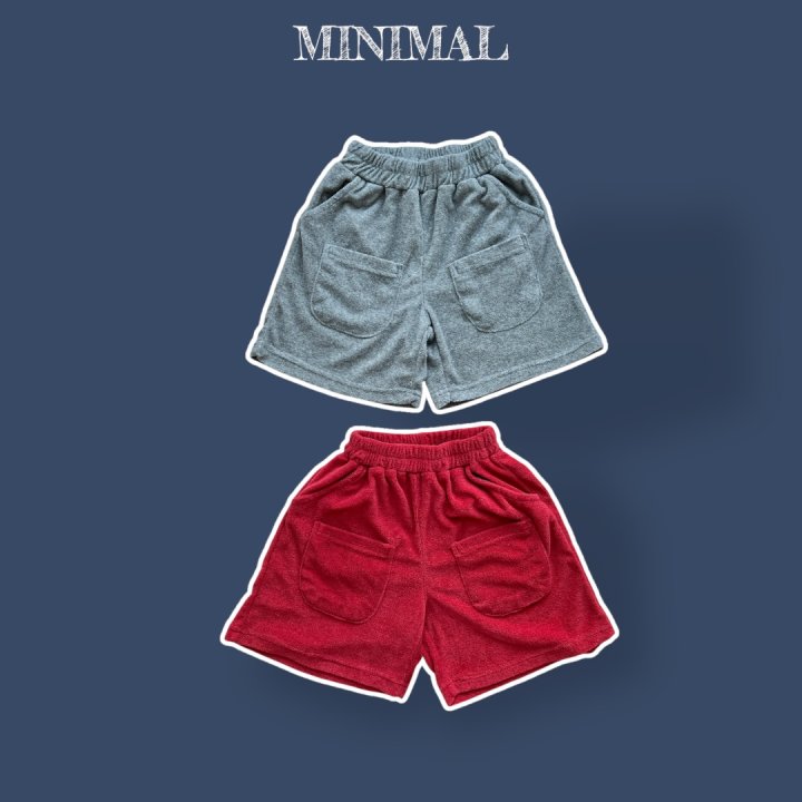 Minimal - Korean Children Fashion - #designkidswear - Terry Pocket Shorts