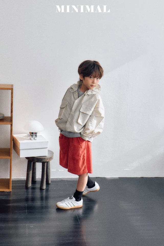 Minimal - Korean Children Fashion - #magicofchildhood - Terry Pocket Shorts - 9