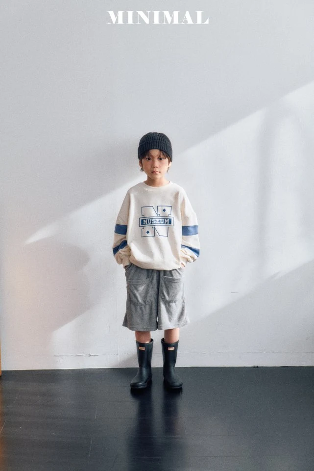 Minimal - Korean Children Fashion - #todddlerfashion - Terry Pocket Shorts - 12