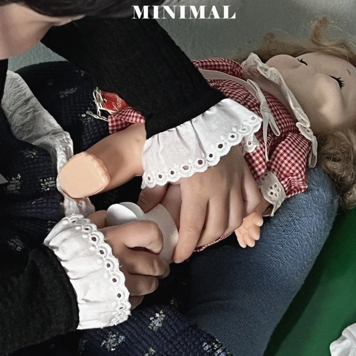 Minimal - Korean Children Fashion - #todddlerfashion - Lace Waffle Tee - 11