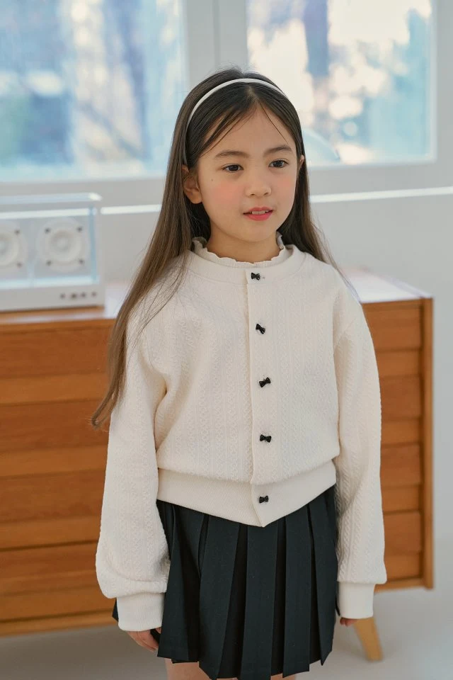 Momo Ann - Korean Children Fashion - #Kfashion4kids - Jacquard Cardigan - 9