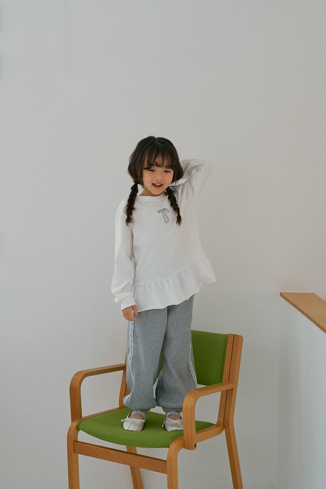 Momo Ann - Korean Children Fashion - #designkidswear - Waffle Jogger Pants - 2