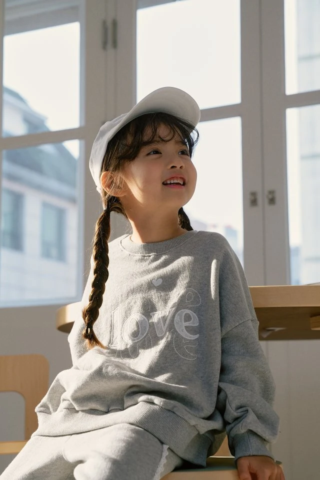 Momo Ann - Korean Children Fashion - #designkidswear - Love Sweatshirts - 3