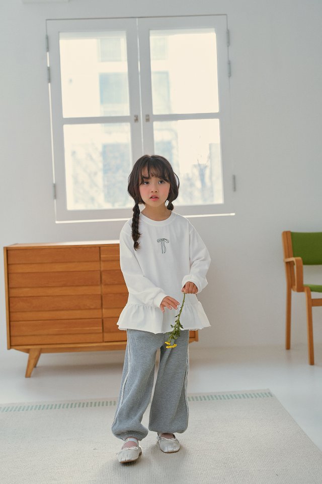 Momo Ann - Korean Children Fashion - #discoveringself - Waffle Jogger Pants - 3