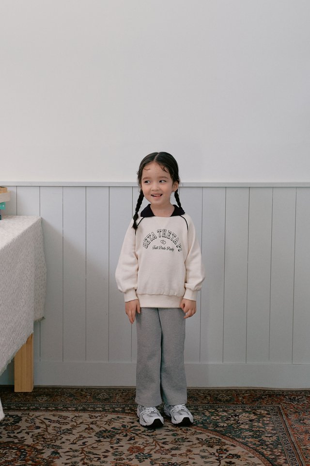 Momo Ann - Korean Children Fashion - #kidsshorts - Knees Bootcut Pants - 3