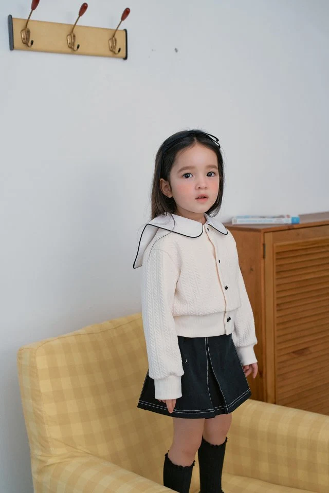 Momo Ann - Korean Children Fashion - #kidsstore - Jacquard Cardigan - 7