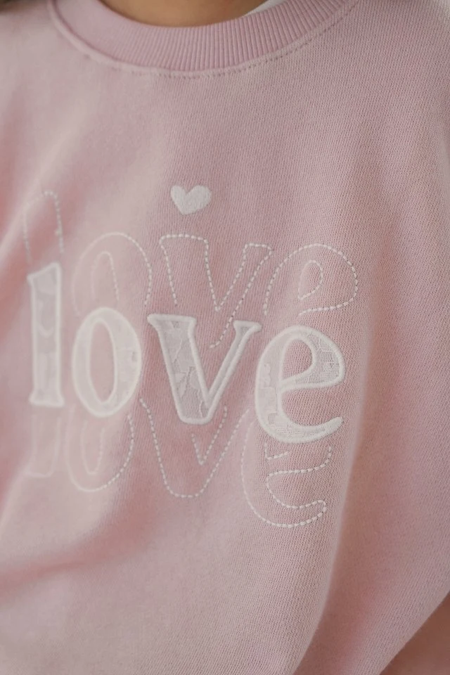 Momo Ann - Korean Children Fashion - #littlefashionista - Love Sweatshirts - 10