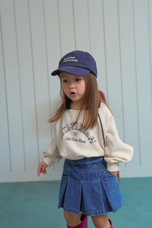 Momo Ann - Korean Children Fashion - #minifashionista - Garden Denim Skirt Pants - 7