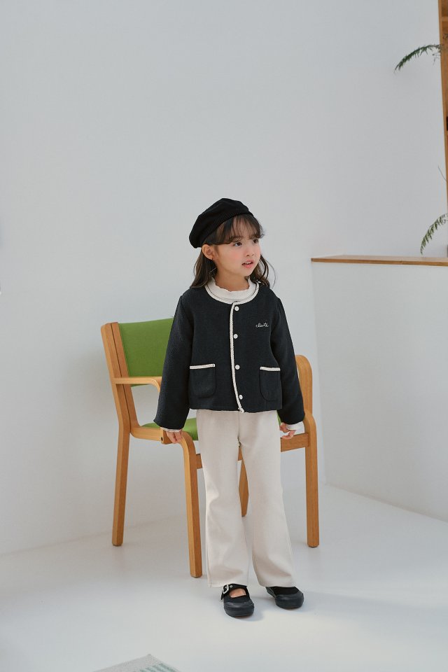 Momo Ann - Korean Children Fashion - #prettylittlegirls - Knees Bootcut Pants - 10