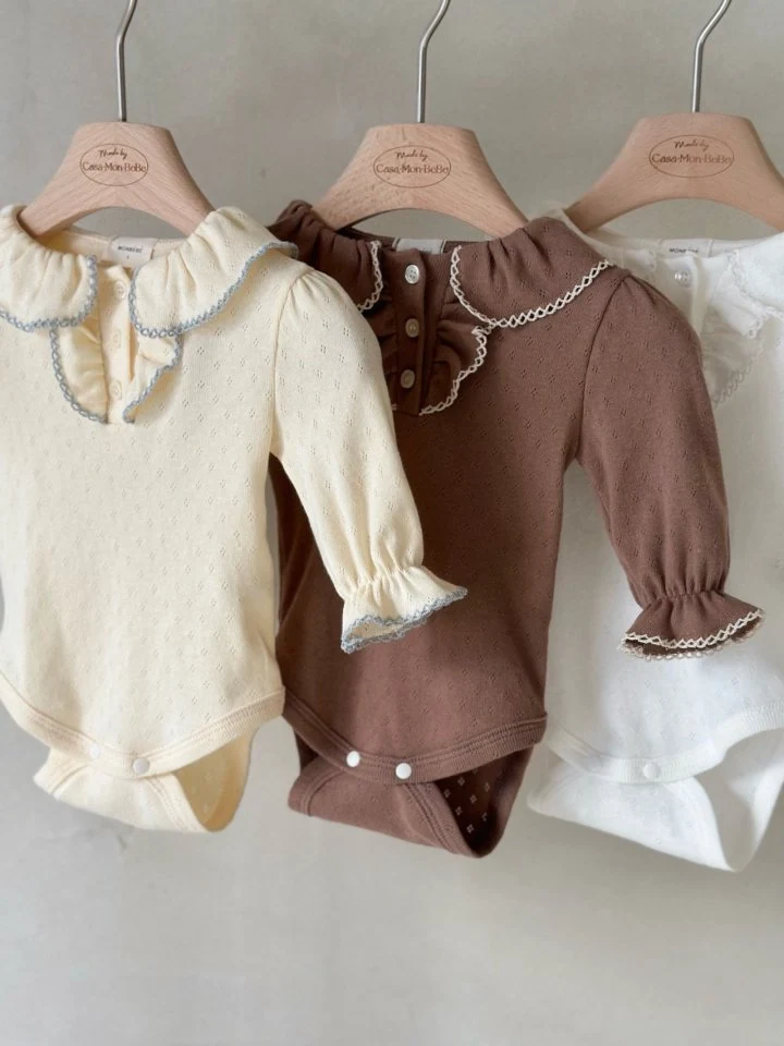 Monbebe - Korean Baby Fashion - #babylifestyle - Coco Frill Suit - 3