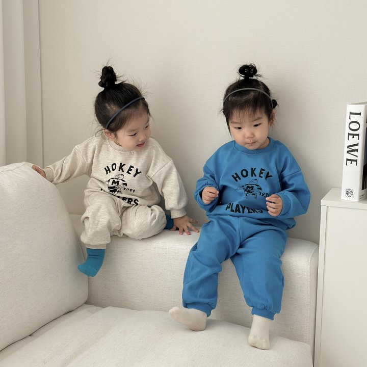 Moran - Korean Baby Fashion - #babyboutiqueclothing - Hockey Set - 2