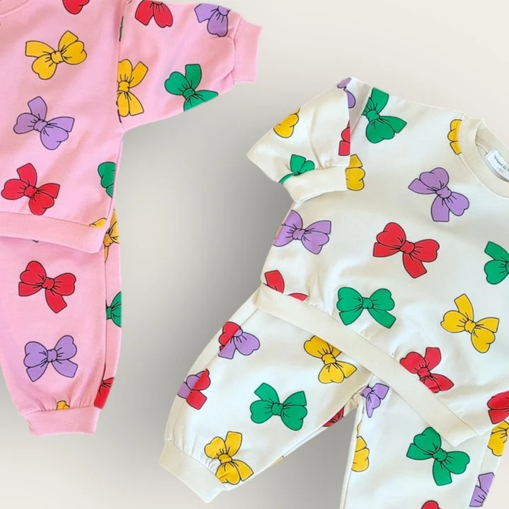 Moran - Korean Baby Fashion - #babyfever - Ribbon Set - 2