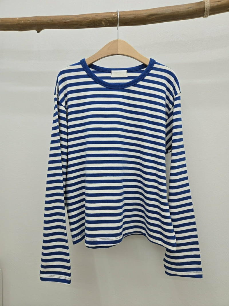 Most - Korean Women Fashion - #thelittlethings - Dint Stripe Tee - 9