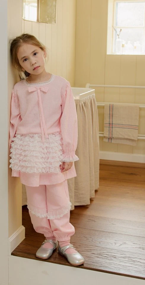 Mumunbaba - Korean Children Fashion - #fashionkids - Layered Short Skirt - 4