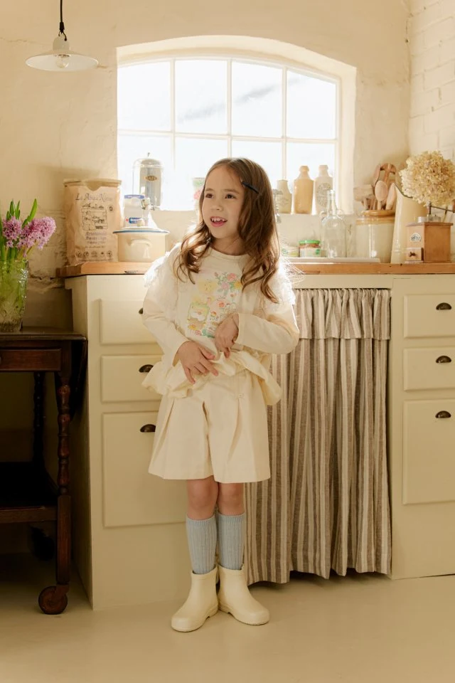 Mumunbaba - Korean Children Fashion - #magicofchildhood - Lewis Skirt Pants - 6