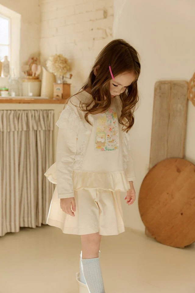 Mumunbaba - Korean Children Fashion - #minifashionista - Lewis Skirt Pants - 7