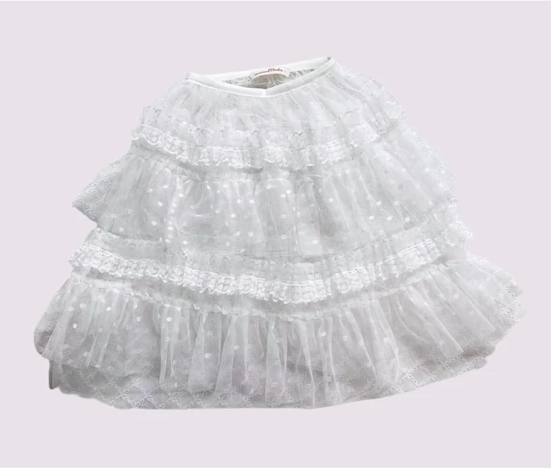 Mumunbaba - Korean Children Fashion - #prettylittlegirls - Long Layered Skirt - 12