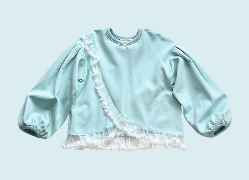 Mumunbaba - Korean Children Fashion - #stylishchildhood - Louise Lace Tee - 10