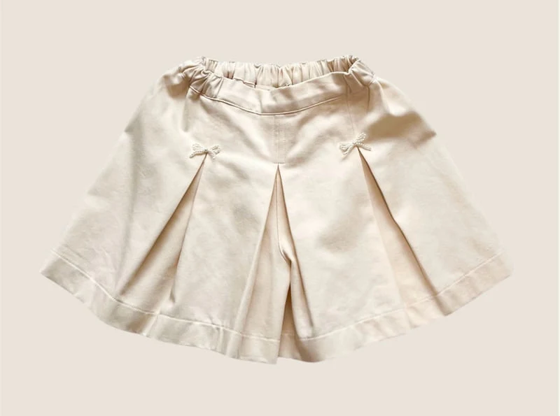 Mumunbaba - Korean Children Fashion - #toddlerclothing - Lewis Skirt Pants - 10