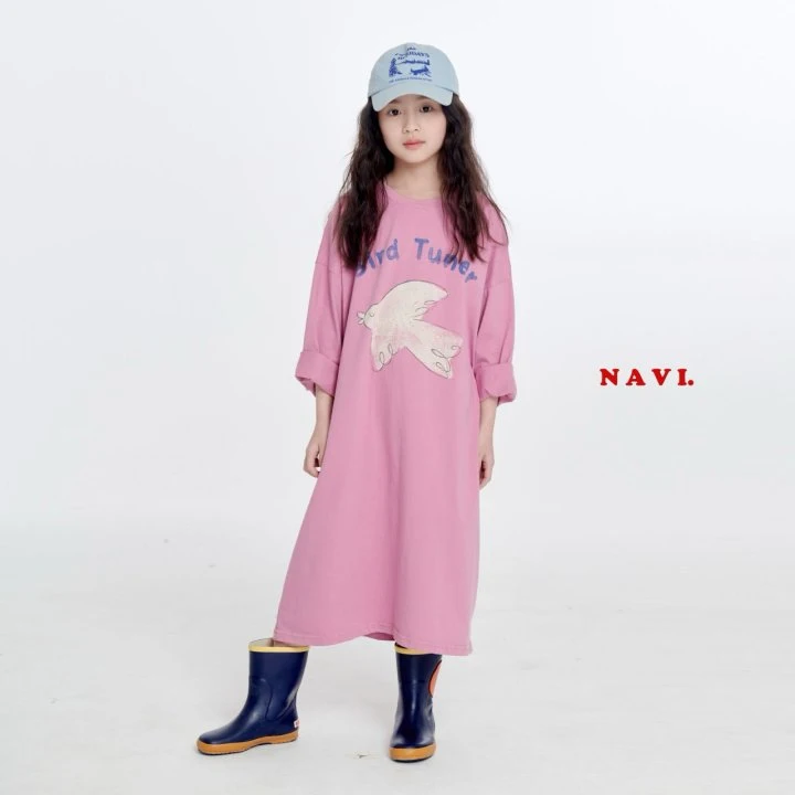 Navi - Korean Children Fashion - #Kfashion4kids - Bird One-piece - 2