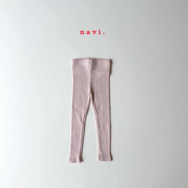 Navi - Korean Children Fashion - #Kfashion4kids - NV Ribbed Leggings