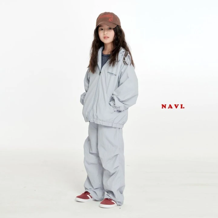 Navi - Korean Children Fashion - #childofig - One-pick Pants - 6