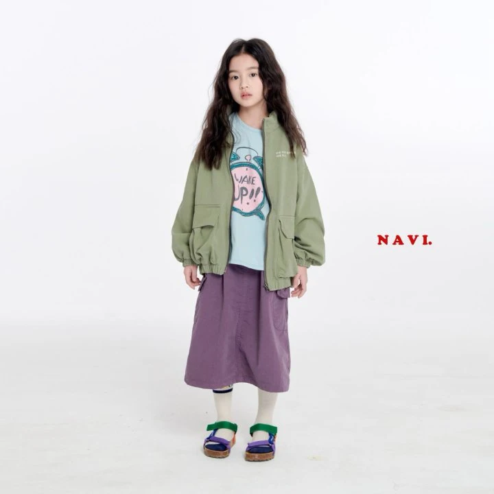 Navi - Korean Children Fashion - #prettylittlegirls - Wake Up Tee - 4