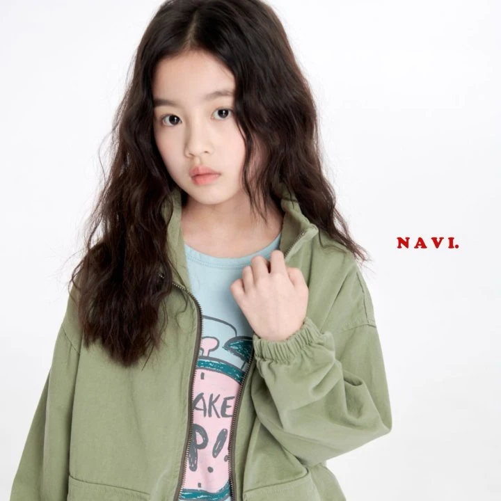 Navi - Korean Children Fashion - #childrensboutique - Wake Up Tee - 6