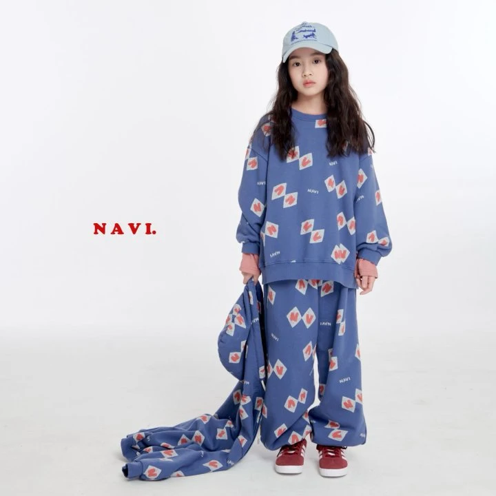 Navi - Korean Children Fashion - #childofig - Latte Sweatshirts - 4