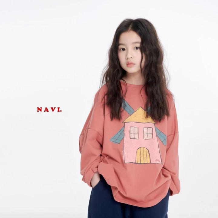 Navi - Korean Children Fashion - #designkidswear - Windmill Tee - 3