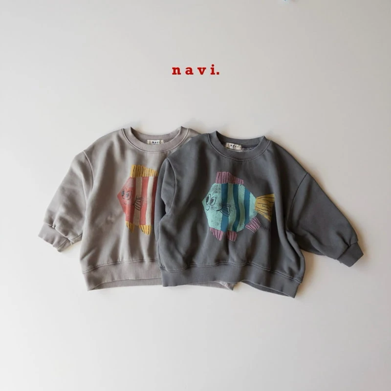 Navi - Korean Children Fashion - #designkidswear - Judy Sweatshirts - 12